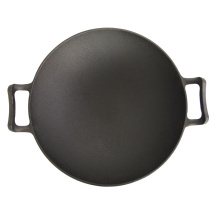 Stir-Fry Cast Iron Chinese Wok for Camping or Kit